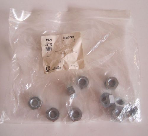 Graco Replacement Machined Hex Nut 105775 NIB Lot of 10