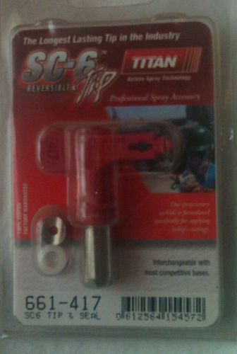 Titan spraytech wagner SC-6 417 reversible tip airless sprayer