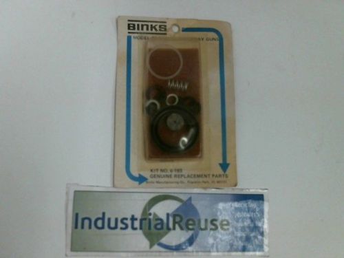 Nip binks kit no. 6-193 for model 61 &amp; 610 auto spray gun geniune replacements for sale