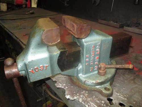YOST MACHINIST SWIVEL VISE 4 1/2&#034;  OPENS TO 7&#034;