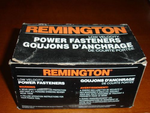 Remington Low Velocity Power Fasteners  Qty. 94