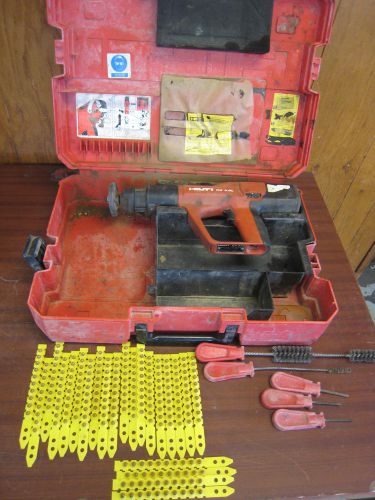 Hilti DX A40 .27 Cal Powder Actuated Nail Gun Kit With Case