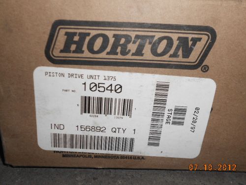 Nib nexen horton piston drive unit 1375 part no 10540 for sale