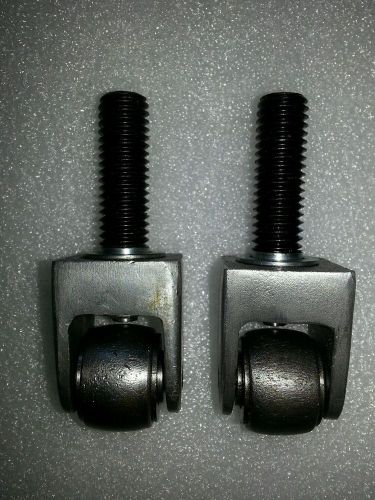 Edger Silverline &amp; Whippet parts: (Caster each SE49 rebuild new Set Screws)x2