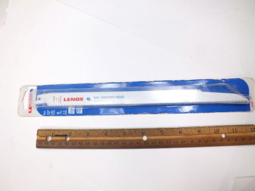 5 lenox reciprocating saw blades  20585 - 12&#034; - 6-tpi nail embedded wood sawzall for sale