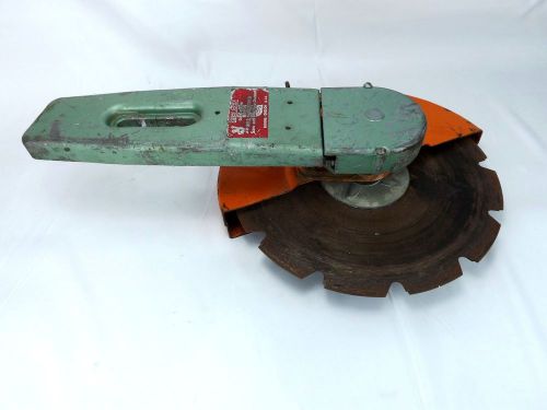 Concrete Cutoff Saw Blade Guard Cover &amp; Front Arm &amp; Pulley Set up for Saw