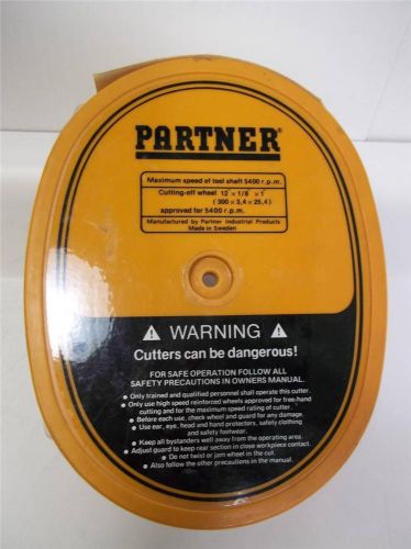 Partner 506 13 85-04 Filter Cover K650/K650S New Cutting-Off Wheel 12&#034;x1/8&#034;x1&#034;