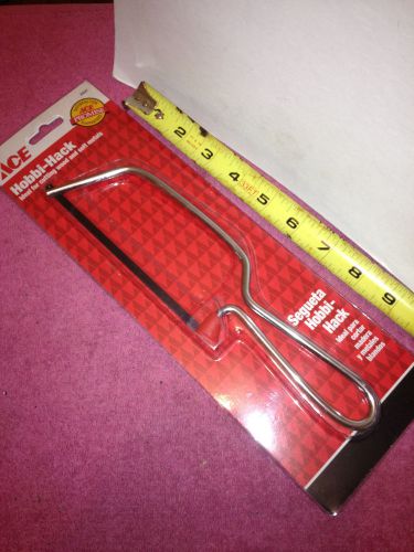 **NEW** ACE HARDWARE HOBBI-HACK SAW WITH 6&#034; HANDY BLADE **FREE SHIPPING USA**