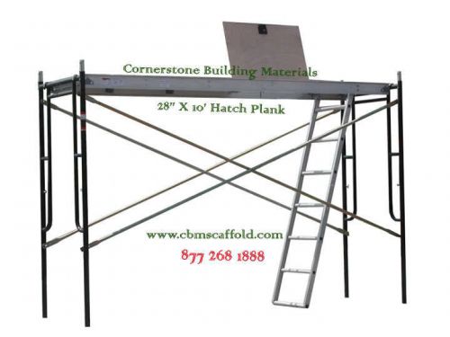 7&#039;x28&#034; aluminum plywood hook deck with hatch &amp; ladder for sale