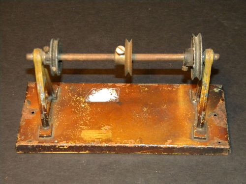 Tiny antique toy steam engine hit miss line/jack shaft circa 1900&#039;s german for sale
