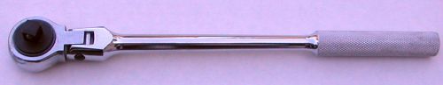 3/8&#034; Drive Flex Head Ratchet Wrench, Chrome Vanadium  Made in Japan.