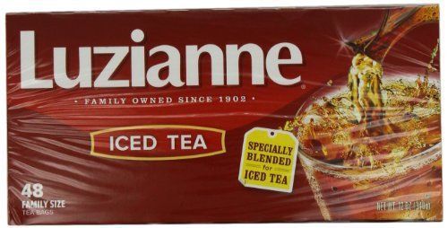 NEW Luzianne Specially Blended for Iced Tea  Family Size  48-Count Tea Bags (Pac