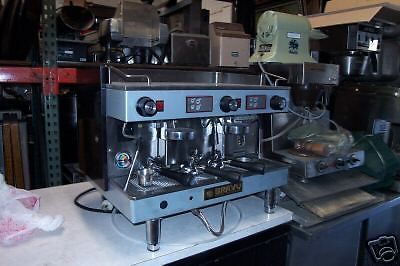 CAPPUCHINO MACH, 2 GROUPS,  220 VOL. MADE IN ITALY , 1 PH, 900 ITEMS ON E BAY