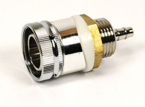 Taprite d4n-3-3a chromed brass tower shank assembly-  fits 3 inch dia. tower for sale