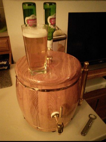 Hand made wooden jockey box coil kegerator for sale