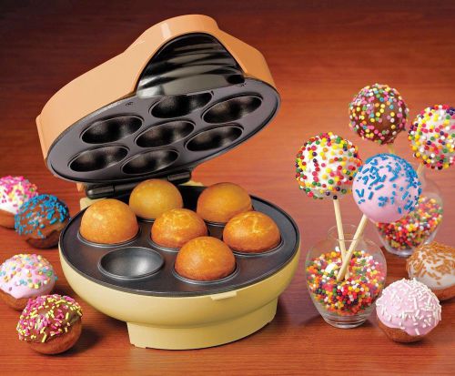 Donut hole munchkin maker ~ cake pop bakery machine nostalgia electrics jfd-100 for sale