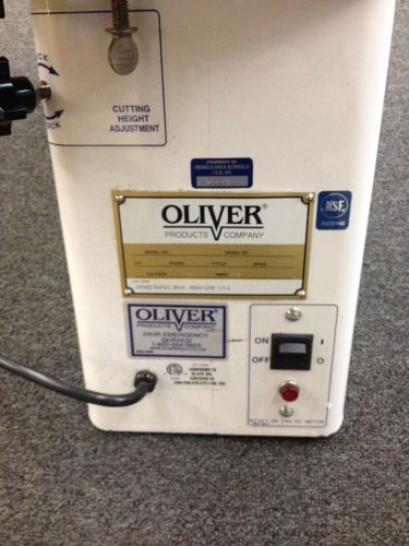 Oliver 702-N Bun &amp; Bagel Slicer