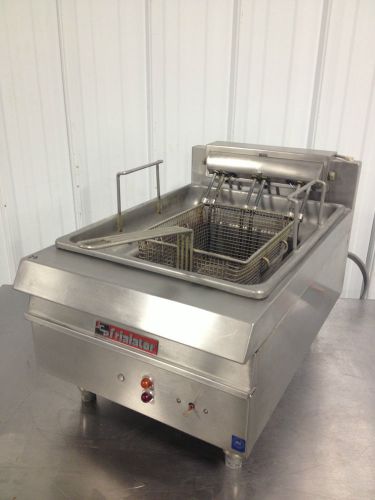 Jcp frialator fe-16-ss countertop fryer pitco stainless steel for sale
