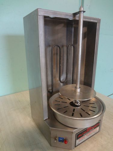 Heavy duty commercial s.s. &#034;mini autodoner&#034; vertical gyro electric broiler for sale
