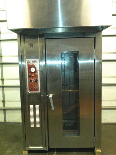 Bakers aid ultra one bauo-1gla-208 rotating single rack gas oven for sale