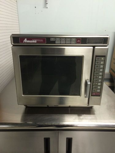 Amana RC17 S Commercial Microwave Oven Good Condition