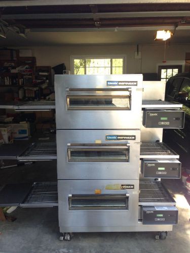 Lincoln 1116-000-a natural gas impinger triple stack 1600 gas ovens for sale