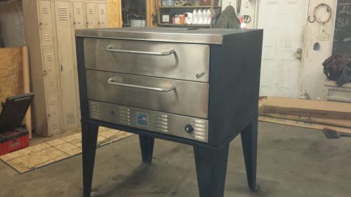 Commercial natural gas pizza oven