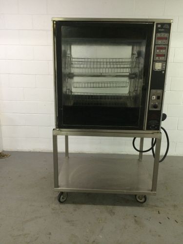 Henny penny sure chef rotissire one shelf missing with cart for sale