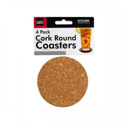Round cork coasters handy helpers for sale