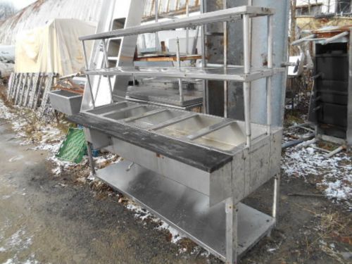 Used Stainless 5 Bay Steam Table