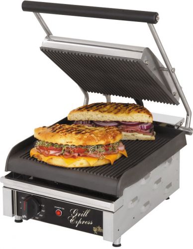 Star GX10IG Commercial Sandwich Press Panini Grill Express 120V