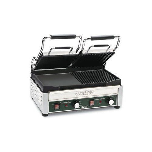 WARING  WDG300  Flat &amp; Grooved Panini Sandwich Press