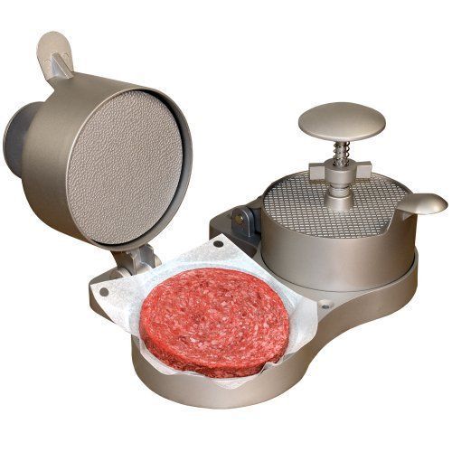 Kitchen Cooking Grilling Heavy Duty Aminum Hamburger Press Non Stick  Easy Clean