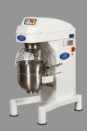 New abs 40qt electronic planetary mixer w/ bowl, guard &amp; attachments abspms-40 for sale