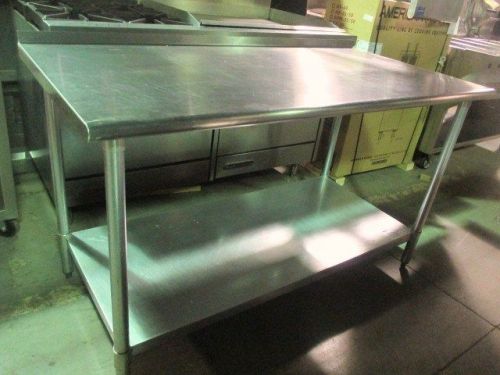 Ut3060b eagle group 60&#034; x 30&#034; stainless steel work table with undershelf for sale