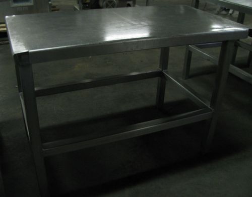 38&#034; L x 20&#034; D x 25&#034; T Stainless Steel Work Table