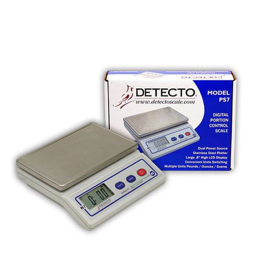 Detecto PS-7 (PS7) Portion Control Digital Weight Scales