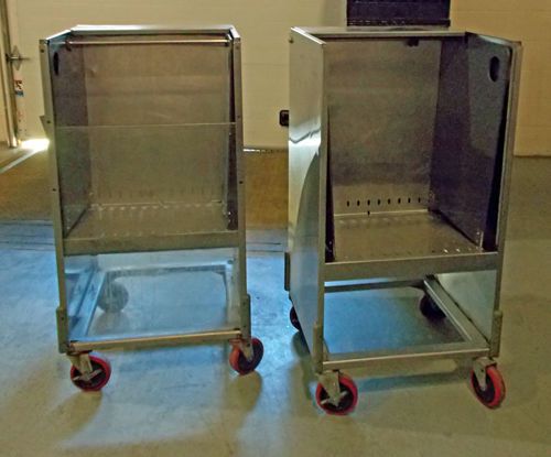 Stainless Steel Dish Storage Carts (4)