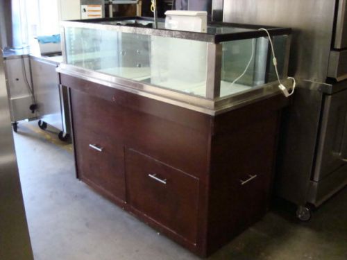 CUSTOM MADE LOBSTER TANK WITH PARTITIONS FILTERS &amp; COMPRESSOR