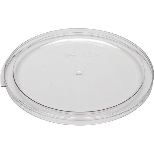 CAMBRO EXTRA LARGE 12,18 AND 22 QT. CAMWEAR LIDS, 6PK CLEAR RFSCWC12-135