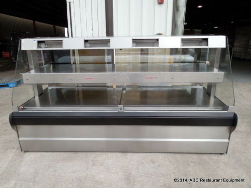 Hardt 2-Tier Zone 8 Self- Service Hot Case Holds 56 Chicken Domes Impulse Sales