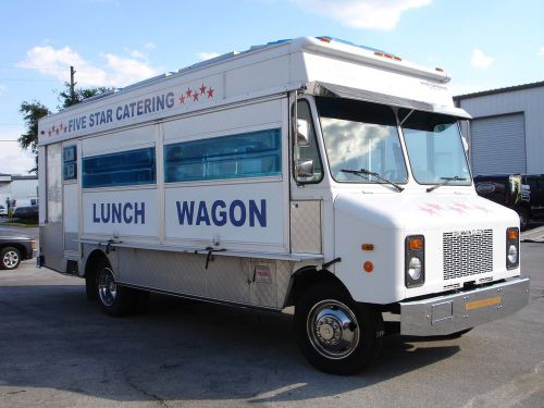 1997 grumin catering food truck lunch wagon for sale