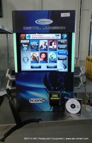Icon 2 juke box music restaurant bar hits cd digital lighting karoke touch for sale