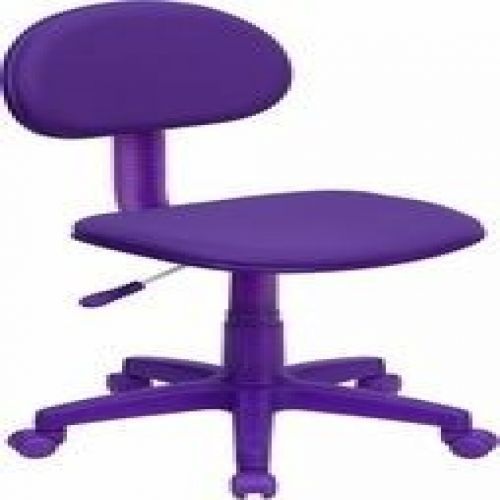 Flash Furniture BT-698-PURPLE-GG Purple Fabric Ergonomic Task Chair