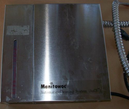 MANITOWOC AUTOMATIC CLEANING SYSTEM AUCS STAINLESS STEEL 110 VOLT B J Q SERIES