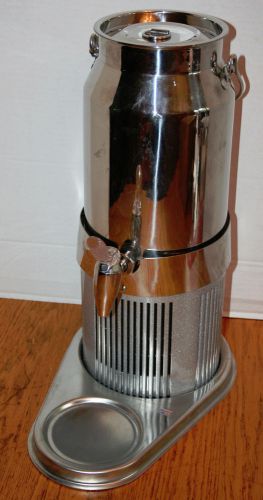 Frilich Stainless Steel Milk Dispenser Can Electric 12V DC Model Ocool-R