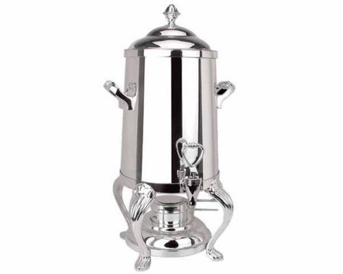 Eastern tabletop 3205qa-ss queen anne coffee urn 5 gal stainless steel for sale