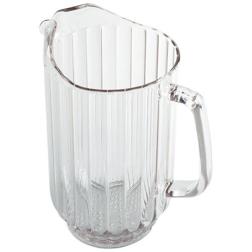 Cambro 60 oz. polycarbonate pitcher, 6pk clear p600cw-135 for sale