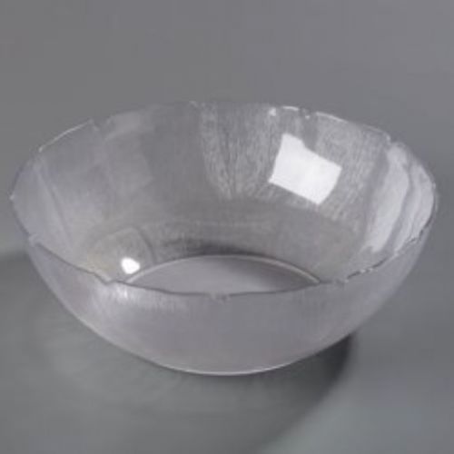 Carlisle 691907 petal mist polycarbonate bowl  17.2 qt. capacity  18 x 6.25&#034;  cl for sale