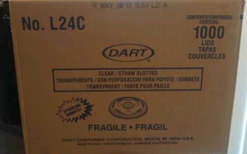Dart L24C Flat Lid 1000 Lids.